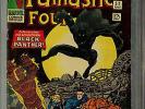 Fantastic Four #52 CGC 6.0 FN First Black Panther Beauty Grade L K