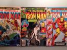 Invincible Iron Man #124, 125, 126 (1979, Marvel) Drunk Tony Set Classic