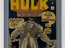 Incredible Hulk #1 CGC 6.0 HOT MEGA KEY WHITE pgs Origin & 1st Marvel Avengers