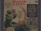 Marvel Comics THE FANTASTIC FOUR #1 11/1961 1st APP Fantastic 4 Mole Man CGC 3.0