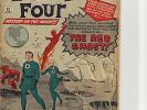 FANTASTIC FOUR # 13 GD/VG 3.0 1962 FIRST APP. WATCHER  SOME WRITING ON 1ST PAGE