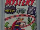 Journey Into Mystery #83 PGX 5.5 1962 1st Thor Avengers Iron Man CGC D11 1 cm