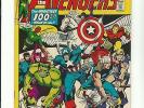 Avengers 100 F 6.0 nice copy KEY ISSUE HOT Captain America iron man 1
