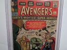 AVENGERS # 1 CBCS 3.0 (cgc) OW Pgs HOT BOOK Thor, Iron Man, Hulk