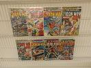 Lot of 8 Iron Man Comics #'s 116,117,118,119,120,121,122 & 123
