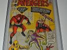 AVENGERS #2  CGC 6.5  WHITE PAGES (Marvel 11/1963) STAN LEE/JACK KIRBY CLASSIC