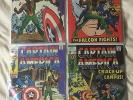 Captain America 117, 118, 119 & 120 - First appearance of The Falcon Series