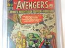 Marvel 1963 Avengers 1 CGC PGX 3.0 1st Avengers Origin Appearance