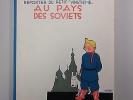 Tintin - Les aventures de Tintin au pays des soviets 1980 ETAT NEUF