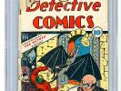 Detective Comics #29 CGC 1.0 oww 2nd Batman cover DC Golden Age Comic Bob Kane
