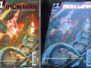 FANTASTIC FOUR ALEX ROSS 1:100 RED FOIL Iron Man EURO VARIANT COVER MARVEL 75th