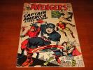 Avengers #4 Vol 1 Mid-Grade Unrestored Qualified 1st SA App of Captain America