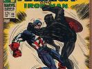 TALES OF SUSPENSE # 98 - 1968 Marvel comic book CAPTAIN AMERICA + IRON MAN