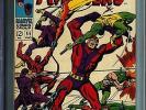 Avengers #55 CGC 9.0 VF 1st app Crimson Cowl Ultron-5 Whirlwind Radioactive Man