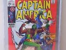 Marvel CAPTAIN AMERICA #118 1969 PGX 8.0 VF Like CGC FALCON IDENTITY Revealed
