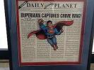 Superman Daily Planet Lithogram 25x26 9.9 MT, Warner Bros. Gallery Wall Art,