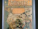 Cgc Avengers #1 Key Issue UNRESTORED GRADE 3.0 HUGE INVESTMENT $5600 THIS COND.