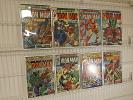 Lot of 8 Iron Man comics #'s 82,102,126,131,132,133,139,144  Avg FN