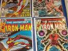 Iron Man #119,120,121,122 Run of 4 VF to VF/NM Gems Sub-Mariner 1st Hammer Key