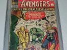 AVENGERS 1 CGC 3.0 OW UNRESTORED KEY 1st appearance GD/VG LOOKS 3.5