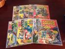 Early Captain America Lot 118 122 126 128 133 136 138 139 140 141 142 Vg