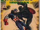 Marvel Comics VG- TALES OF SUSPENSE  #98  CAPTAIN AMERICA V BLACK PANTHER