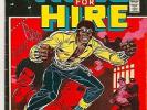 LUKE CAGE HERO FOR HIRE ISSUE #1 (June 1972) MARVEL COMIC BOOK FINE CONDITION