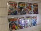 Lot of 8 Iron Man comics #'s 124,125,126,127,128,129,130,132 in Avg FN condition