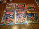 1970s Marvel Warlock Tales Comic Book Lot 178-181, 1,2,5,10,11 Bronze Age VG/VG+