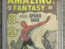Amazing Fantasy 15 Marvel CGC 4.0 1st Spiderman No Restoration Marvel No Reserve