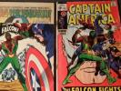 Captain America # 117 & 118 1st and 2nd app of the Falcon. Silver Age Key