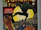 Fantastic Four #52 CGC 6.5 FN+ First Black Panther B YAH