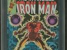 Iron Man 122 (CGC 9.6) White Pg; Origin Retold 1979 - CGC Case Cracked (AUB-260)