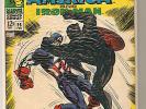 Tales of Suspense # 98 Marvel Comics Captain America battles Black Panther