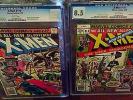 CGC UNCANNY X-MEN #110 (9.2) and #111 (8.5) (sold as set)