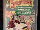 Tales of Suspense #52 CGC 3.0 1st Black Widow Avengers Iron Man Marvel 1964