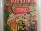 The Avengers #1 (Sep 1963, Marvel) CGC 3.0 Off White Movie Hot