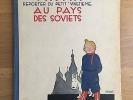 Herge Tintin au Pays des Soviets EO 1930 Petit Vingtième ETAT EXCEPTIONNEL RARE.