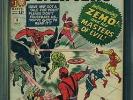 Avengers #6 CGC 4.0 Marvel 1964 1st Baron Zemo Iron Man Hulk Thor E5 216 cm