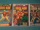 Iron Man lot of 3 #47,68, and #122