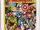 Avengers #100 F 1972 Marvel Comic Thor Captain America Iron Man