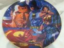 Warner Bros Gallery Justice League Collector Plate w/ Box + Certificate Superman