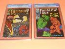 Fantastic Four #52 (1966, Marvel) CGC 5.0 Plus  #112 (1971, Marvel) CGC 6.5