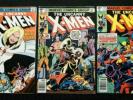 Uncanny X-Men #131 - #133 Fine 1980 Dark Phoenix Saga Marvel Comics
