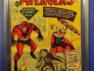 Avengers #2 / 1st App of Space Phantom / Hulk Leaves / CGC Grade 3.0 / 1963