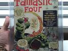 Fantastic Four # 1 PGX 6.0 Origin and 1st App Fantastic Four  MOVIE SOON INVES
