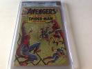AVENGERS 11 CGC 6.5 OW TO W PAGES EARLY SPIDER-MAN APPEARANCE KANG FREE SHIPPING
