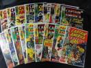 Captain America lot of 18 15¢ Comics Fine/Very Fine 102,104,105,118,120 + More