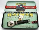 BATMAN Watch FOSSIL LE Limited Edition Batman Watch w/ Batman Pin  NEW HTF