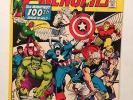 THE AVENGERS #100 June 1972 Marvel Comics Hercules Iron man Captain America Hulk